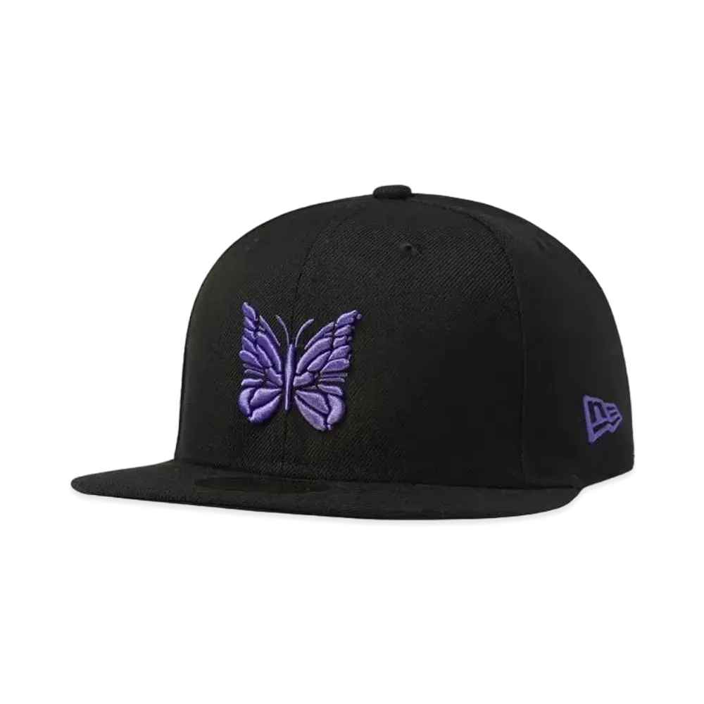 Needles EMB. BB CAP "Black/Purple"