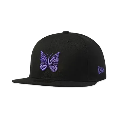Needles EMB. BB CAP "Black/Purple"
