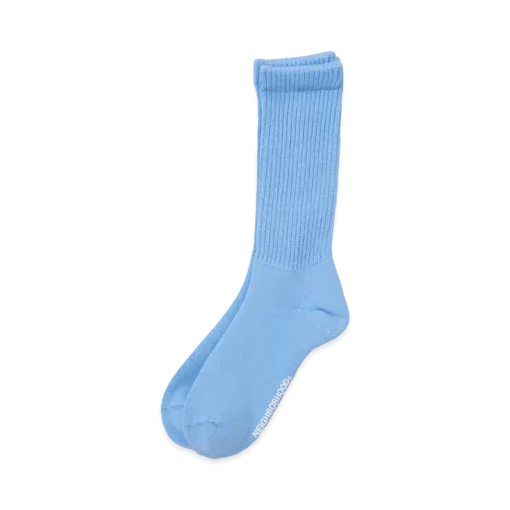 NEIGHBORHOOD Plain Socks "Saxe"