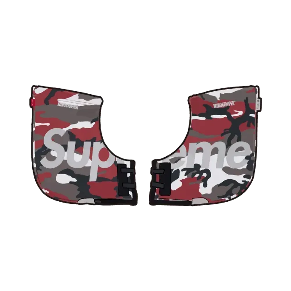 Supreme Windstopper Handlebar Mitts "Red Camo"
