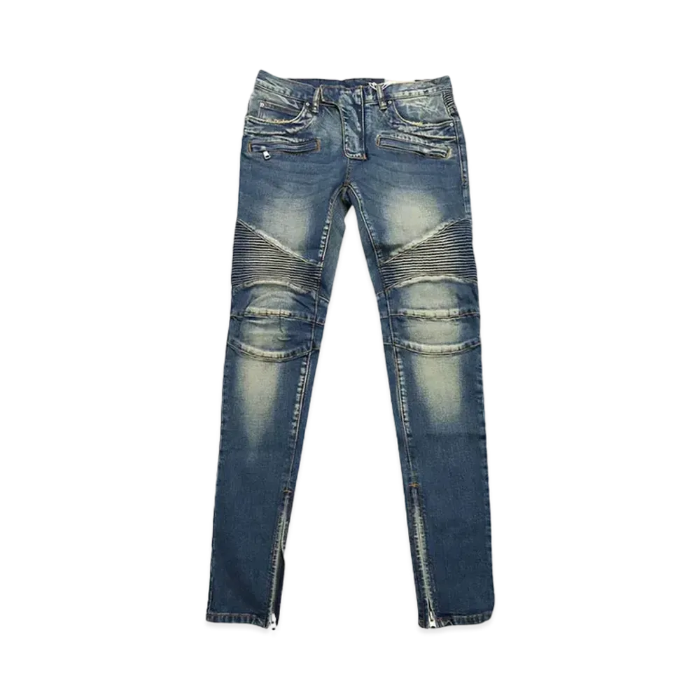 mnml M14 STRETCH DENIM "BLUE"