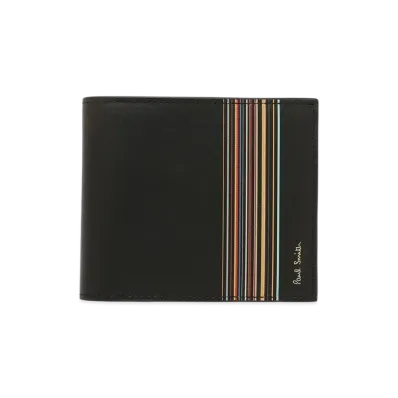 Paul Smith Bifold Wallet Striped "Black"