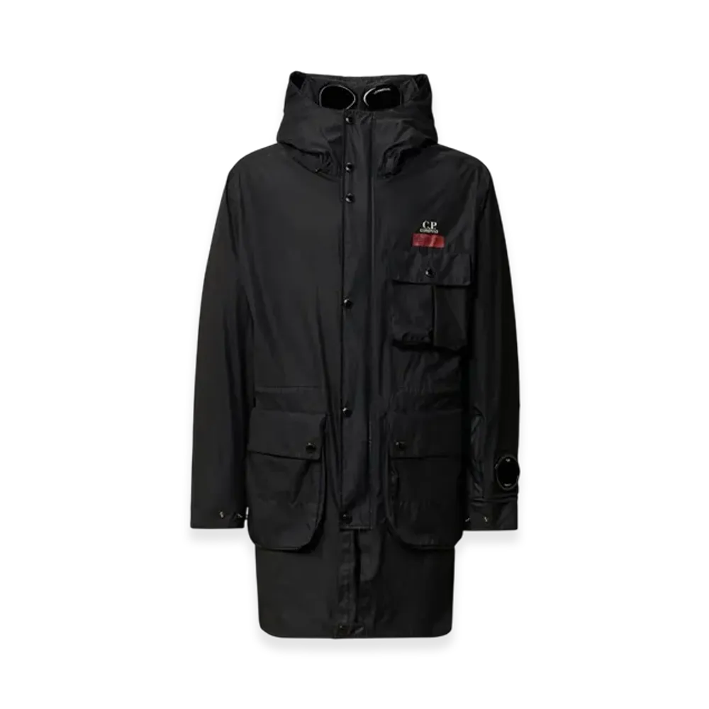 C.P. Company Gore G-Type Long Mille Jacket "Total Eclipse Blue"