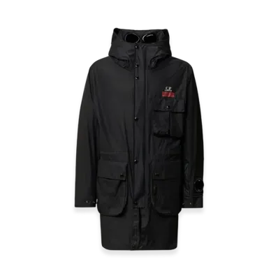 C.P. Company Gore G-Type Long Mille Jacket "Total Eclipse Blue"