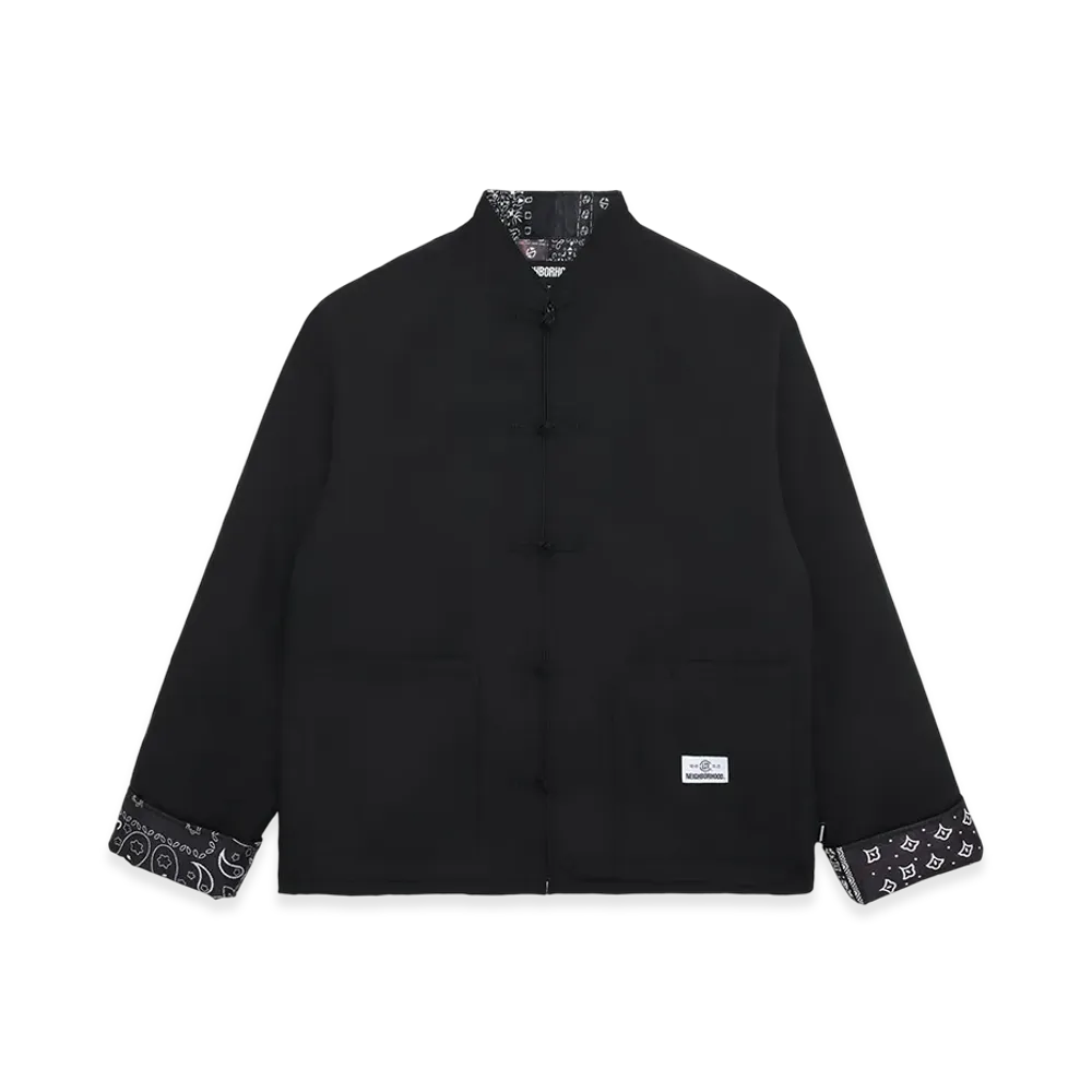 NEIGHBORHOOD x CLOT Reversible Kung Fu Jacket "Black"