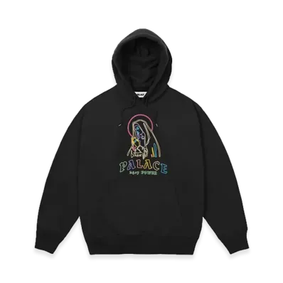 PALACE Pray For Us Hood "Black"