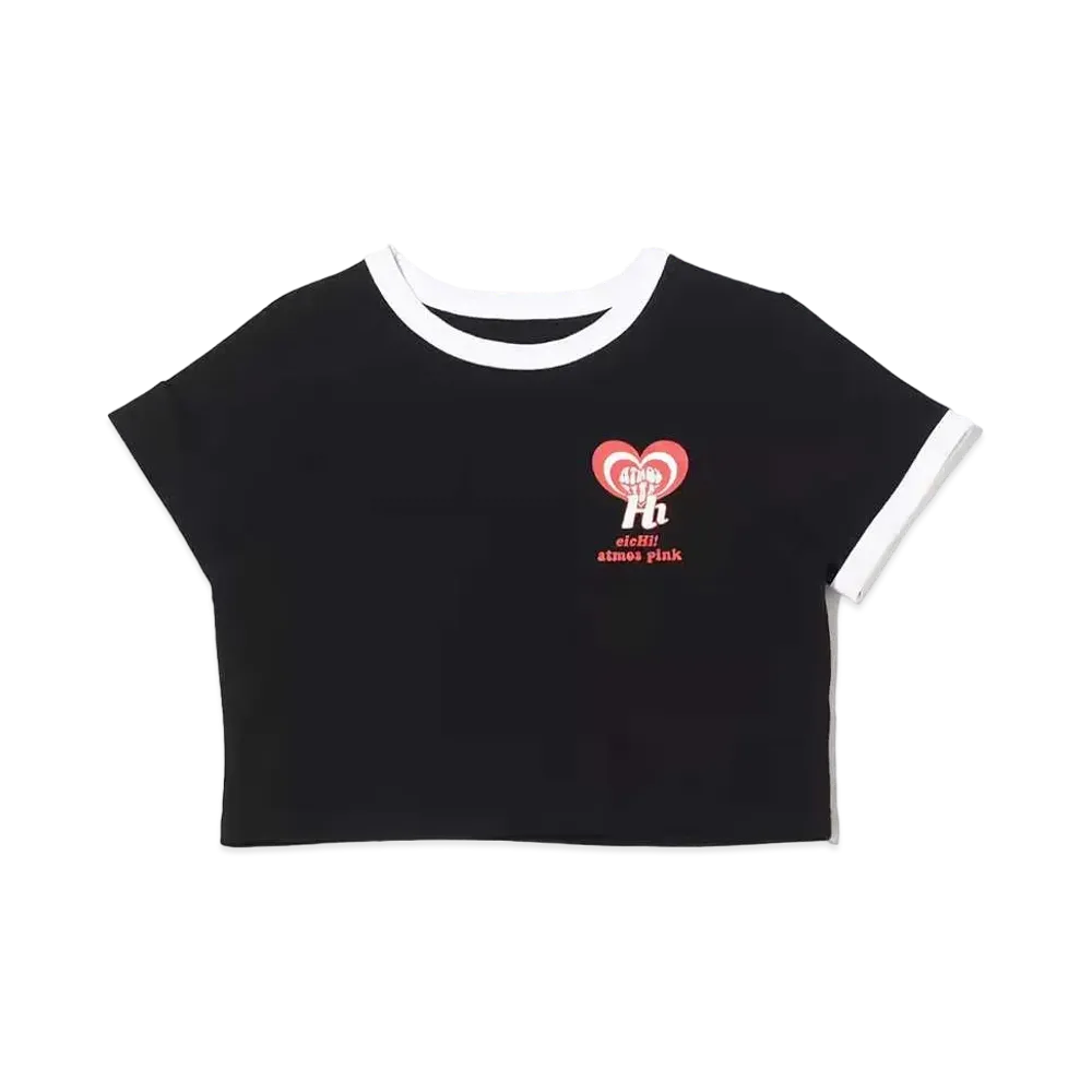 atmos pink x eicHi! HOnOKA T-Shirt "Black"