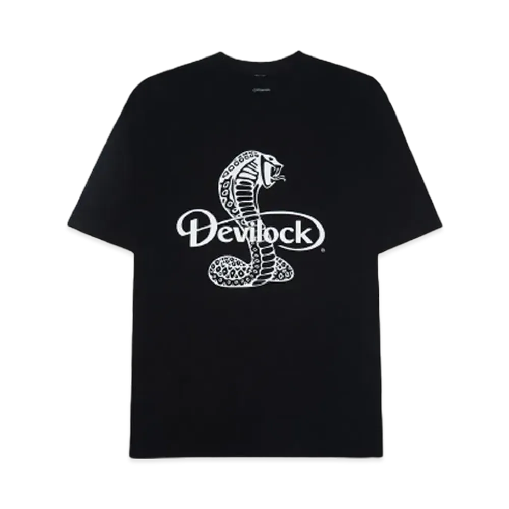 DEVILOCK COBRA LOGO TEE "BLACK"