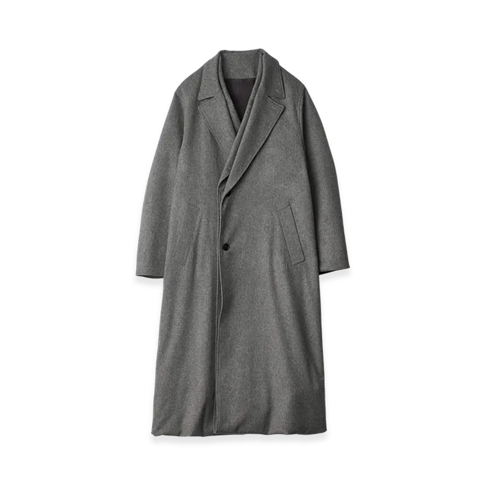 ssstein Oversized Layered Combination Coat "Grey"