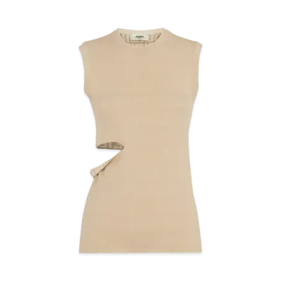 FENDI Top Wool "Beige"
