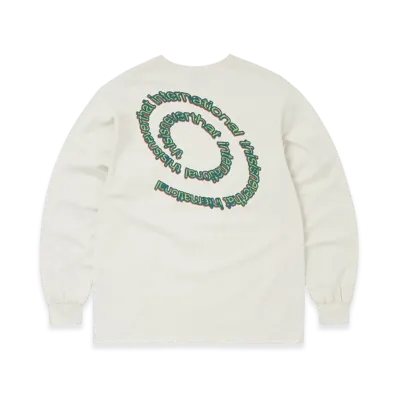 thisisneverthat Spiral Logo L/S Tee "Ivory"