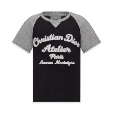 Dior Kids Christian Dior Atelier T-Shirt "Black/Gray"