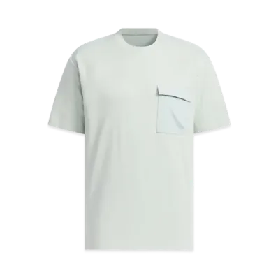 adidas City Escape Loose Fit Fabric Mix Short Sleeve Pocket T-shirt "Wonder Silver"