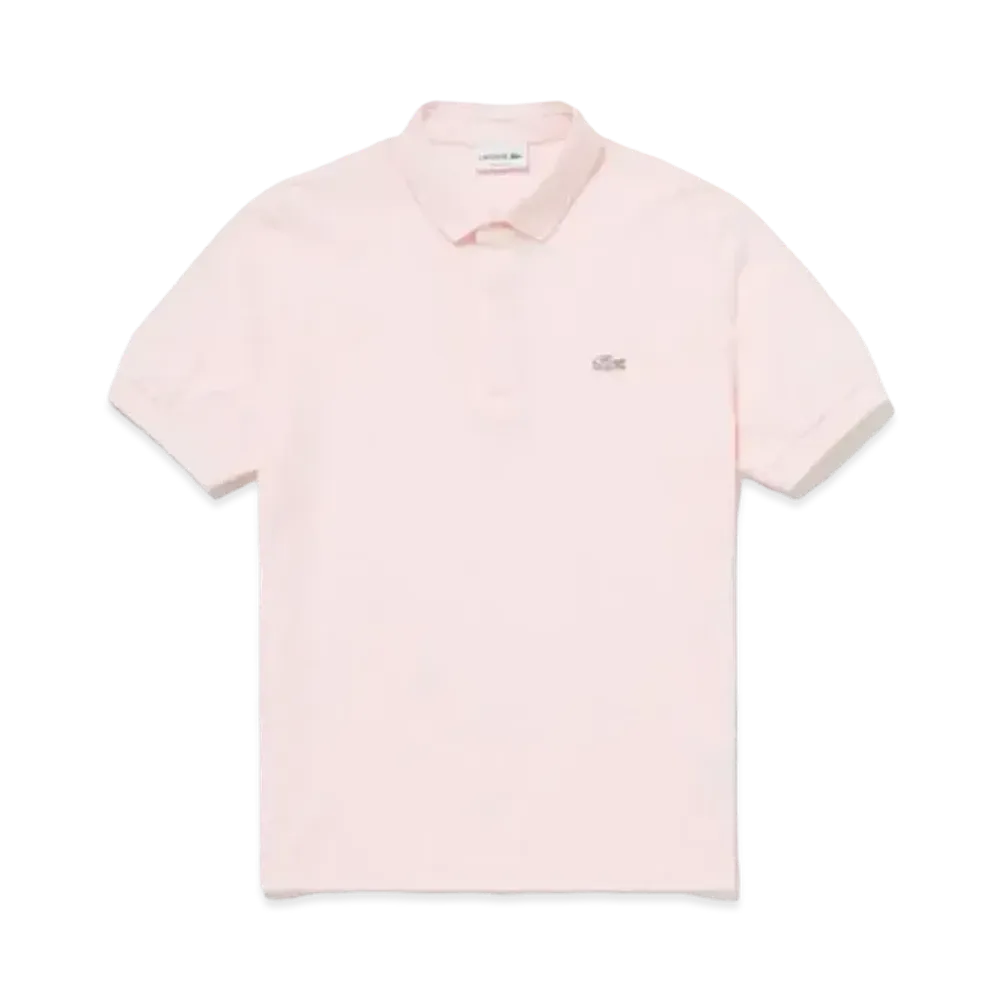 LACOSTE Regular Fit Stretch Paris Polo Shirt "Light Pink"