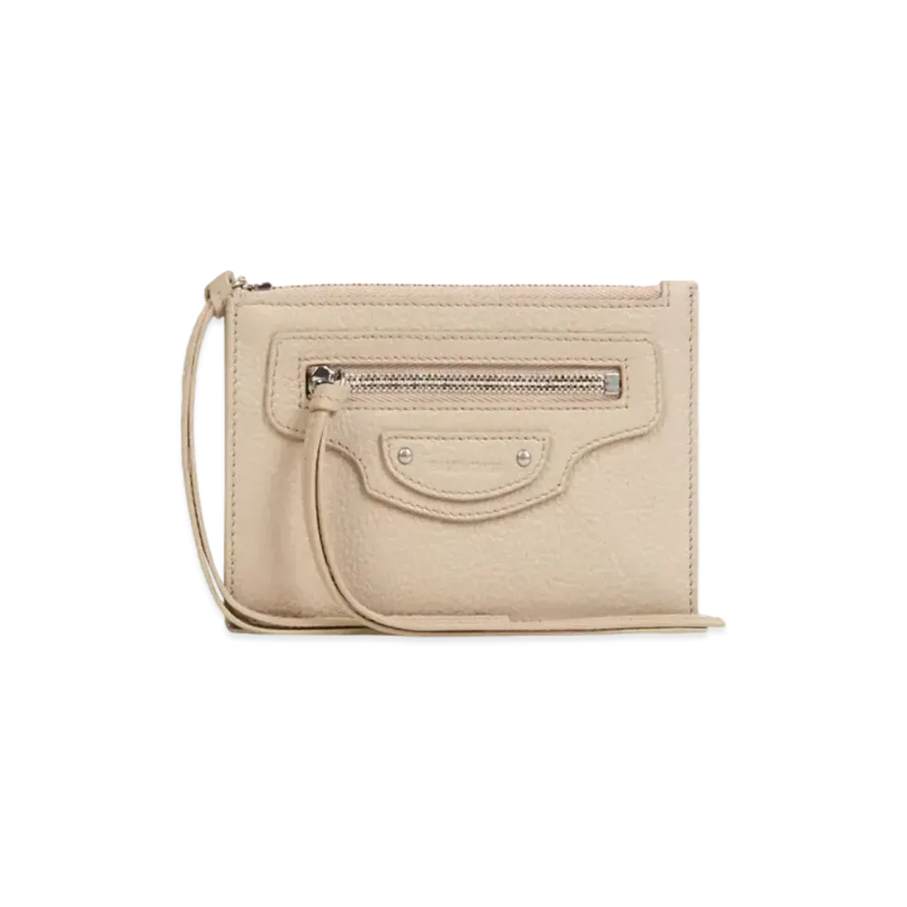 BALENCIAGA Women's Neo Classic Long Coin And Card Holder "Brown"