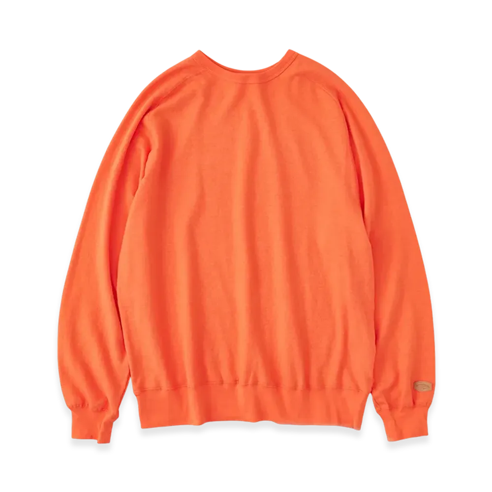 NICENESS Lars Lightweight Sweat Crewneck Pullover "Orange"