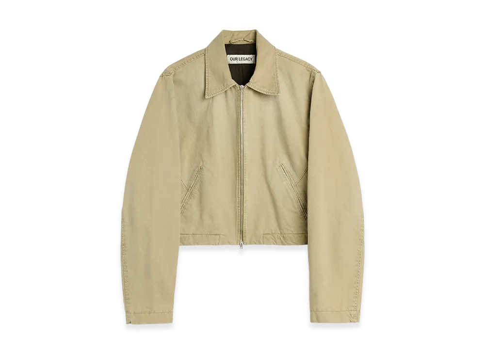 OUR LEGACY Women's Statue Jacket "Lowland Dust Pigment Drill"