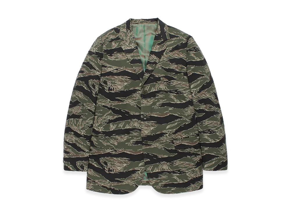 WACKO MARIA x Wolf's Head Tiger Camo Unconstructed Jacket "Olive"