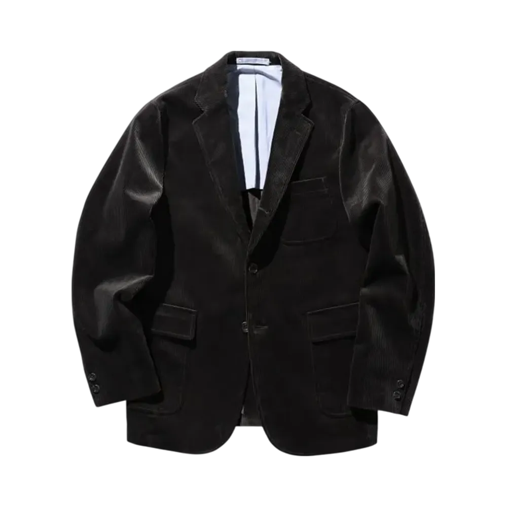 BEAMS 3B Jacket Corduroy "ChacoalBrown"