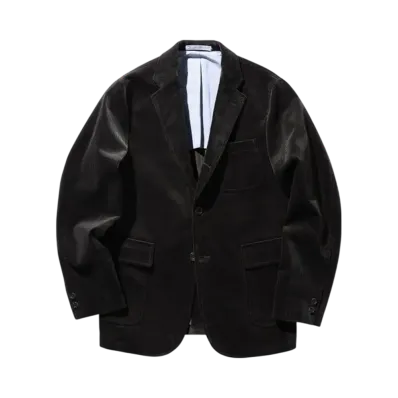 BEAMS 3B Jacket Corduroy "ChacoalBrown"