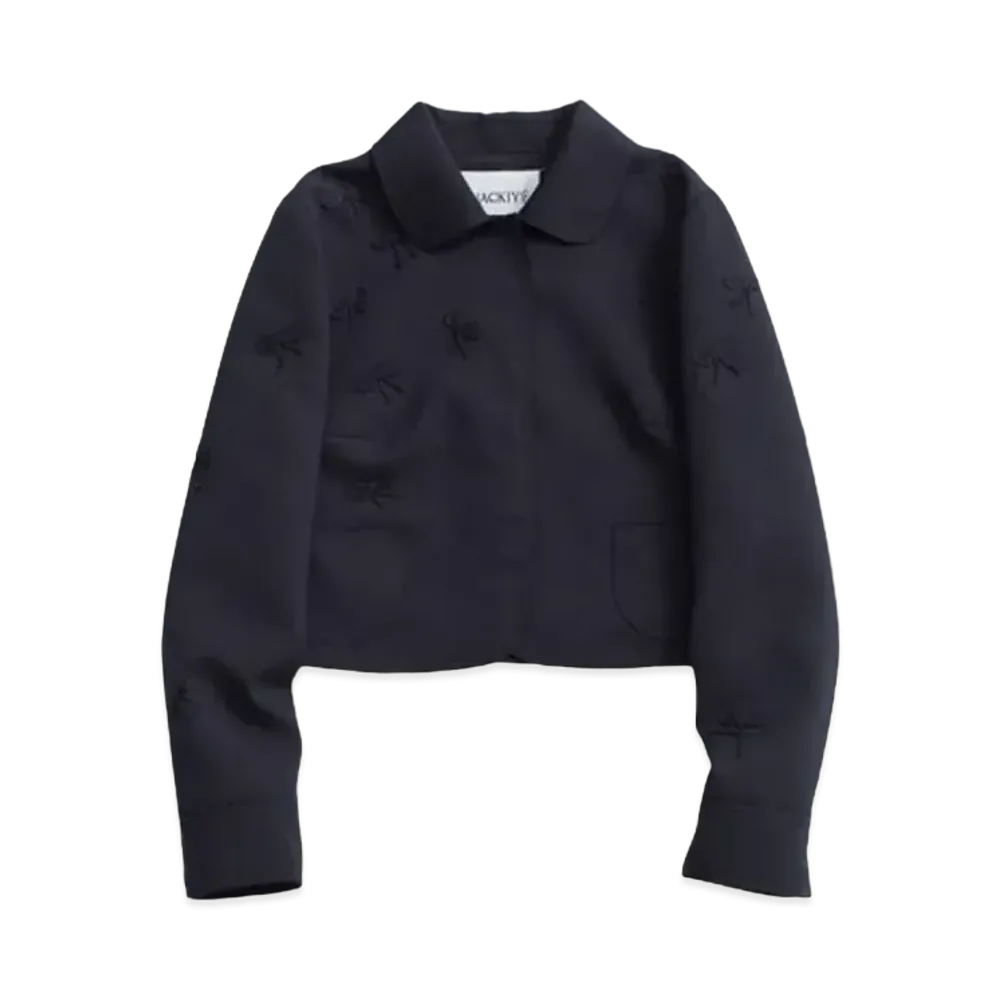 Ron Herman 15th Anniversary Nackiye Ribbon Jacket "Black"