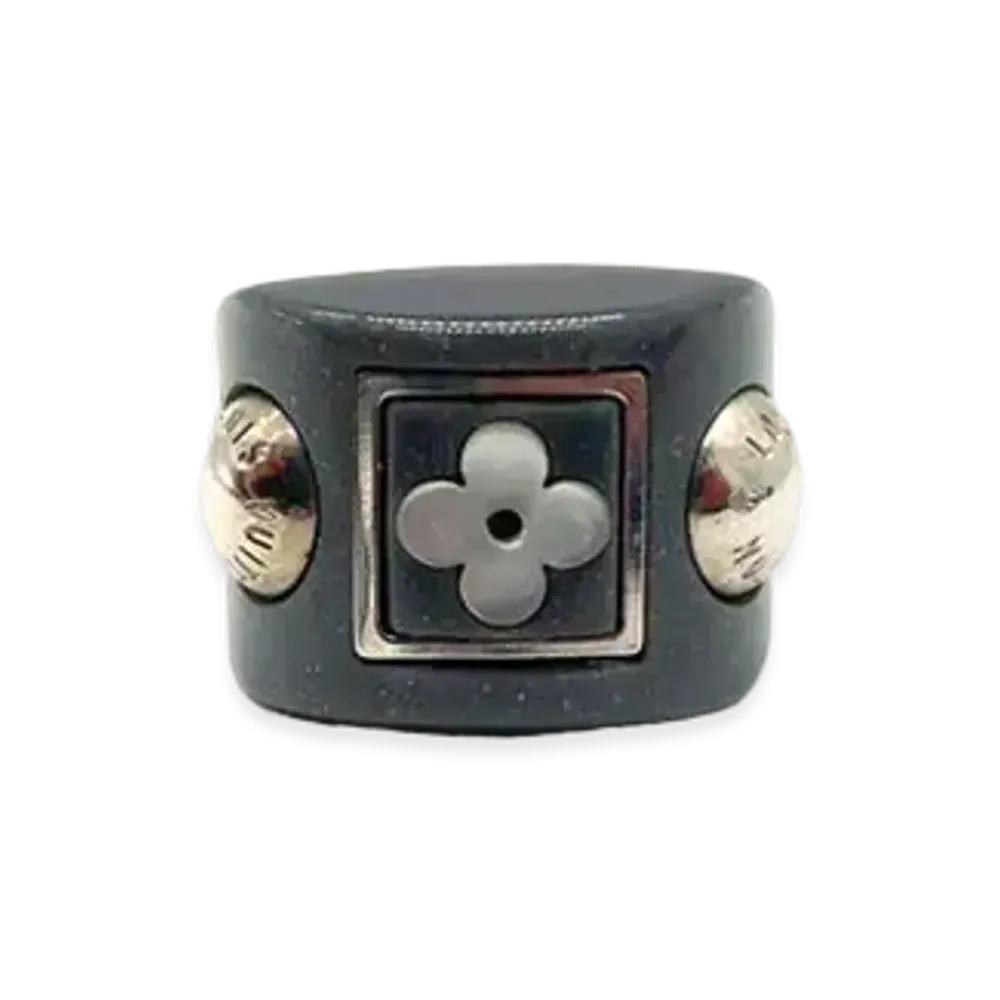Louis Vuitton Random Flower Ring "Gray"