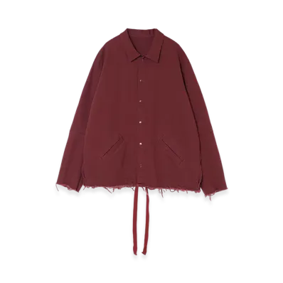 UNDERCOVER Cotton Coach Coat "Bordeaux"