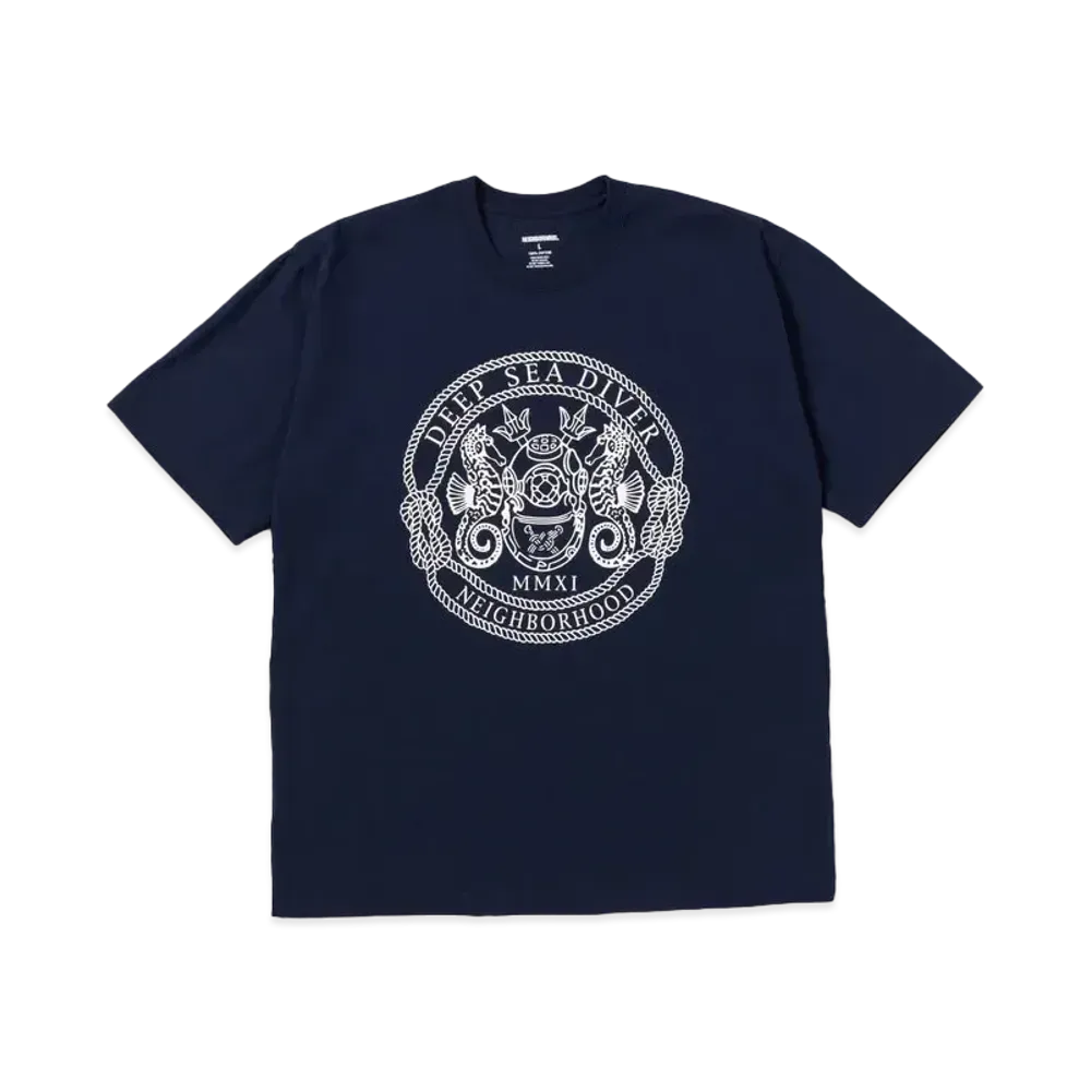 NEIGHBORHOOD NH . Tee SS-16 "Navy"