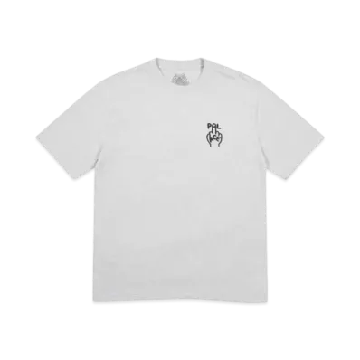 PALACE Finger Up T-Shirt "Grey Marl"