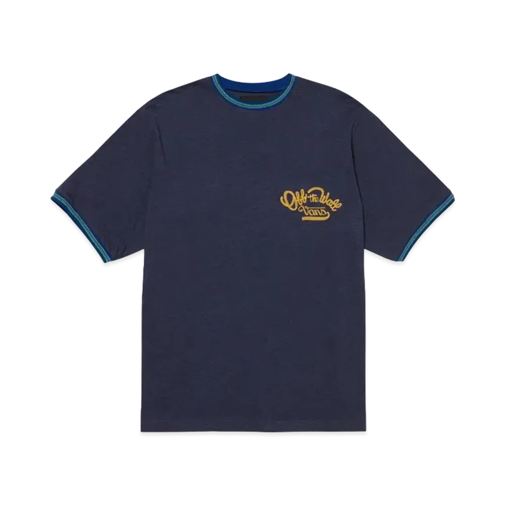 VANS TDC Ringer SS Tee Shirt "Dress Blues Heather"
