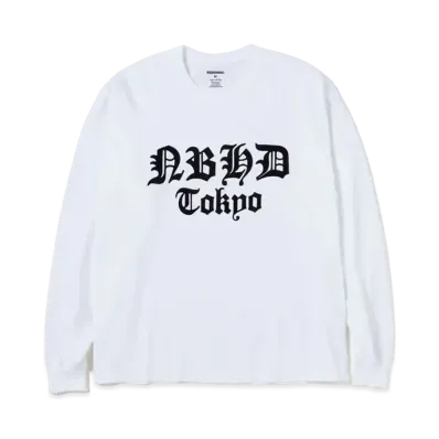 NEIGHBORHOOD NH . Tee LS-7 "White"