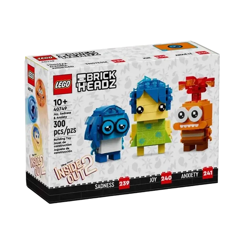 LEGO BRICKHEADS "Joy, Sadness & Anxiety" [40749]