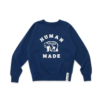 HUMAN MADE Tsuriami Sweatshirt "Navy"