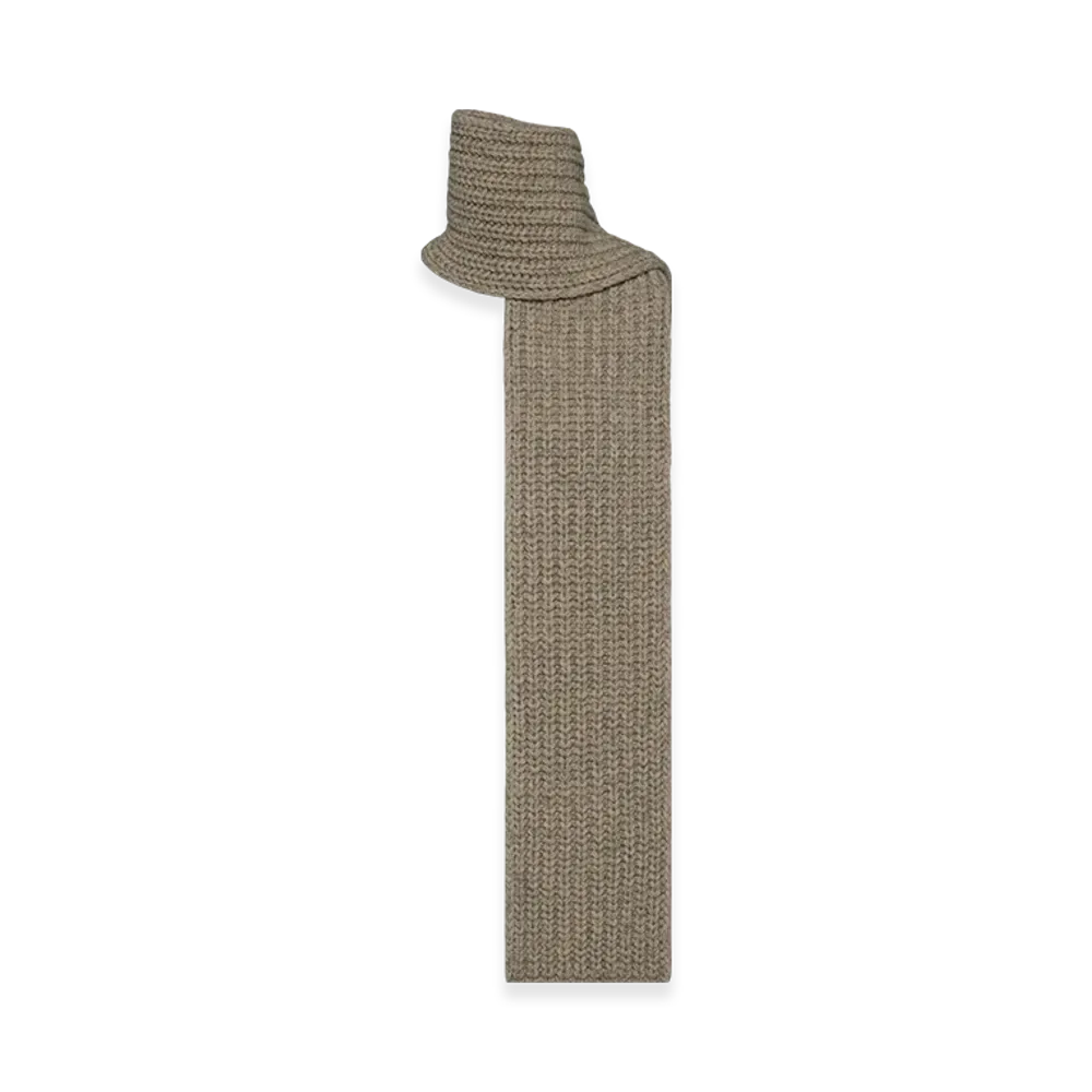 Maison Margiela Shetland Wool Scarf "Beige"