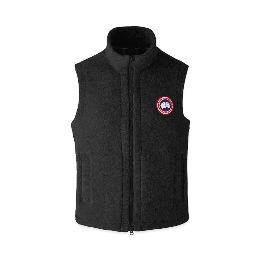 CANADA GOOSE Mersey Vest Kind Fleece "Black"