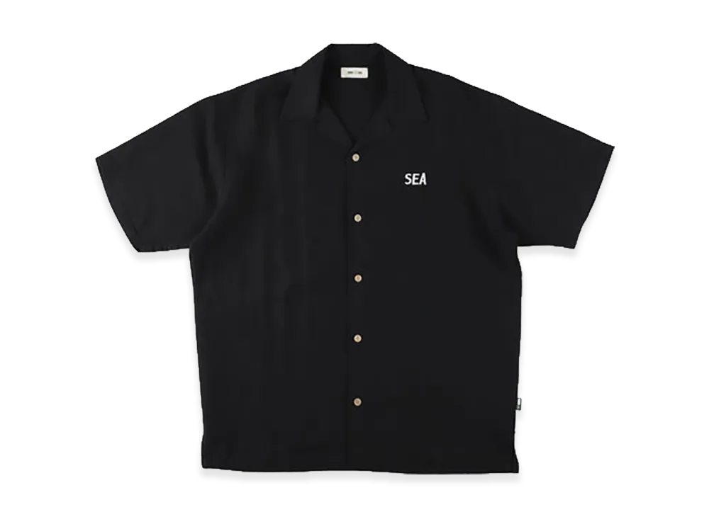 WIND AND SEA Sea Linen Shirt "Black"