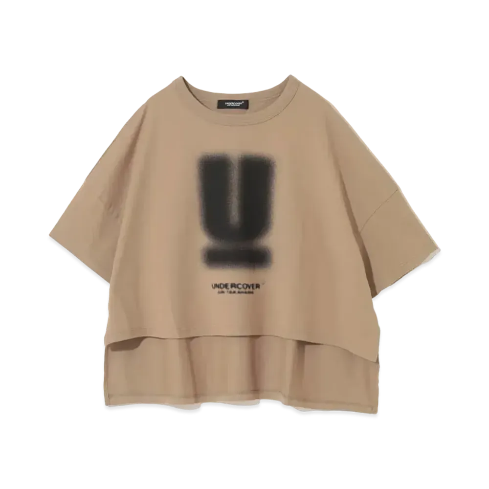 UNDERCOVER Cotton Wide T-Shirt "Beige"