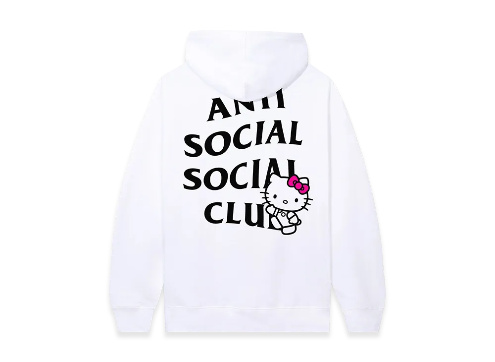 ANTI SOCIAL SOCIAL CLUB x Hello Kitty ASHKC Hoodie "White"