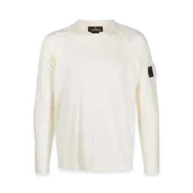 Stone Island Shadow Project 5071S Light Cotton Crewneck Knit - 23SS "Off White"
