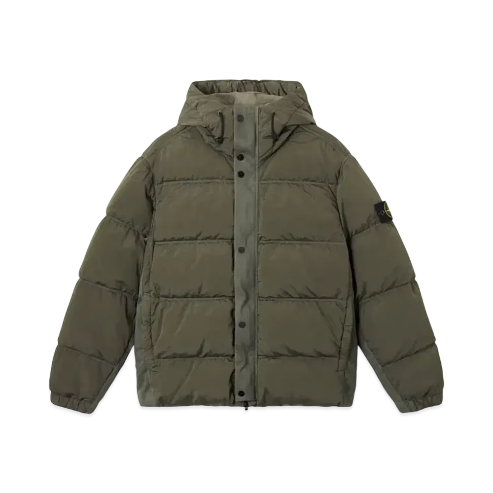 Stone Island 41419 Nylon Metal In Econyl "Musk Green"