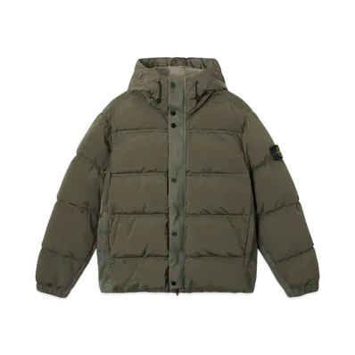 Stone Island 41419 Nylon Metal In Econyl "Musk Green"