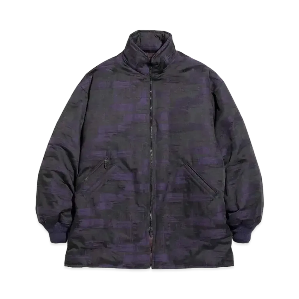 Needles S.C. DOWN SUR COAT - C/PE ABSTRACT JQ. "Beige"