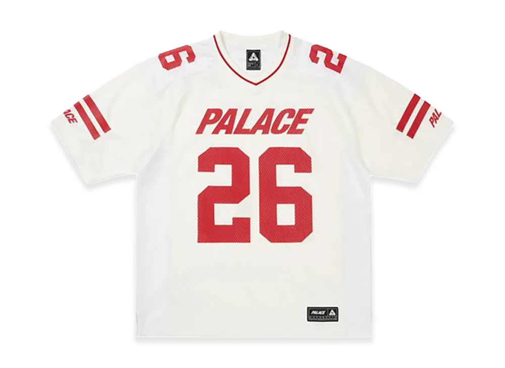 PALACE Mesh Team Jersey "White"