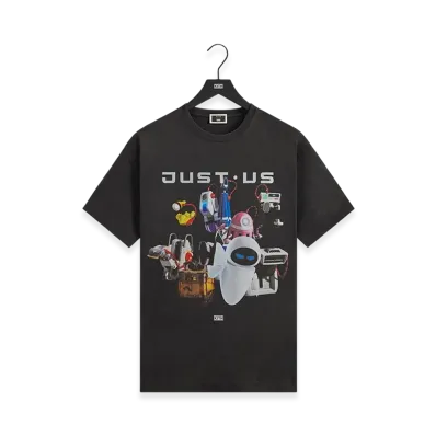 Kith x Disney Pixar WALL-E Just Us Vintage Tee "Black"