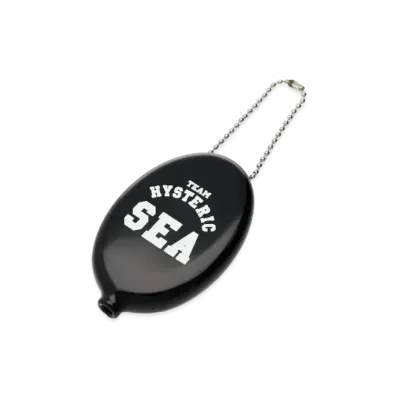 WIND AND SEA x HYSTERIC GLAMOUR Rubber Coin Case "Black"
