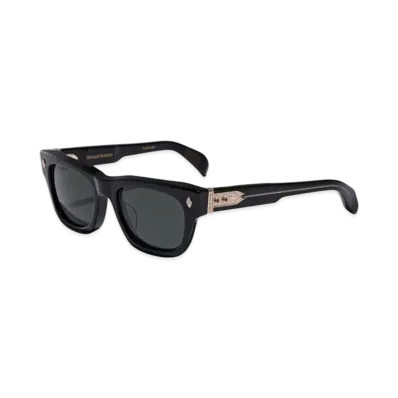 Chrome Hearts DICK FITZENER Wellington Sunglasses BK-18KGP "Black/Gold"