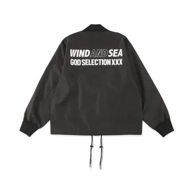 WIND AND SEA x GOD SELECTION XXX N-1 Nylon Blouson "Black"