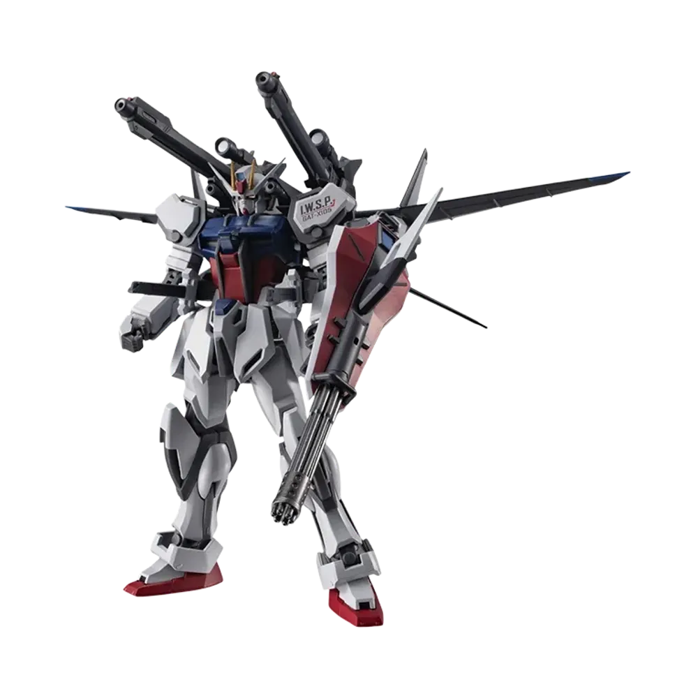 BANDAI "THE ROBOT SPIRITS" -Mobile Suit Gundam SEED Astray- THE ROBOT SPIRITS <SIDE MS> GAT-X105 STRIKE GUNDAM + I.W.S.P. ver. A.N.I.M.E.