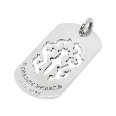 Chrome Hearts D Tag LRG Dagger "Silver"
