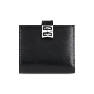 GIVENCHY Small 4G Wallet in Box Leather "Black"